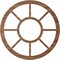 Ekena Millwork Grace Wood Fretwork Pierced Ceiling Medallion, Walnut, 28"OD x 10 1/8"ID x 3/8"T CMWP28X0375GRWA - alternate 3